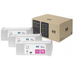 Hp 83-C5074A Kırmızı Orijinal Kartuş 3Lü Paket
