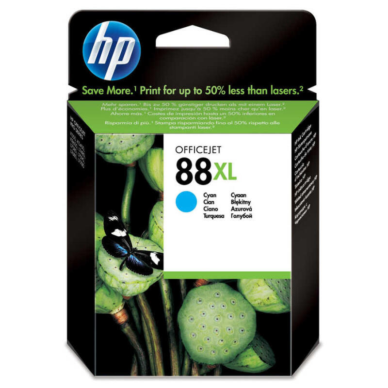 Hp 88Xl-C9391A Mavi Orijinal Kartuş Yüksek Kapasiteli