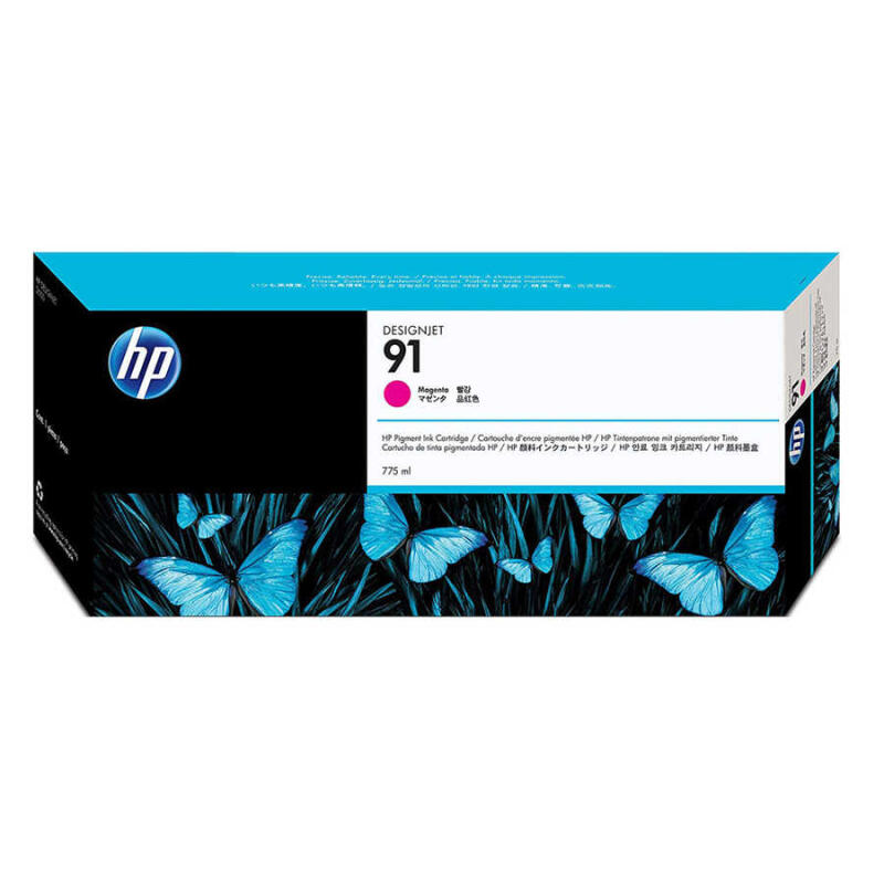 Hp 91-C9468A Kırmızı Orijinal Kartuş