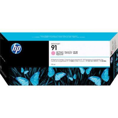 Hp 91-C9471A Açık Kırmızı Orijinal Kartuş