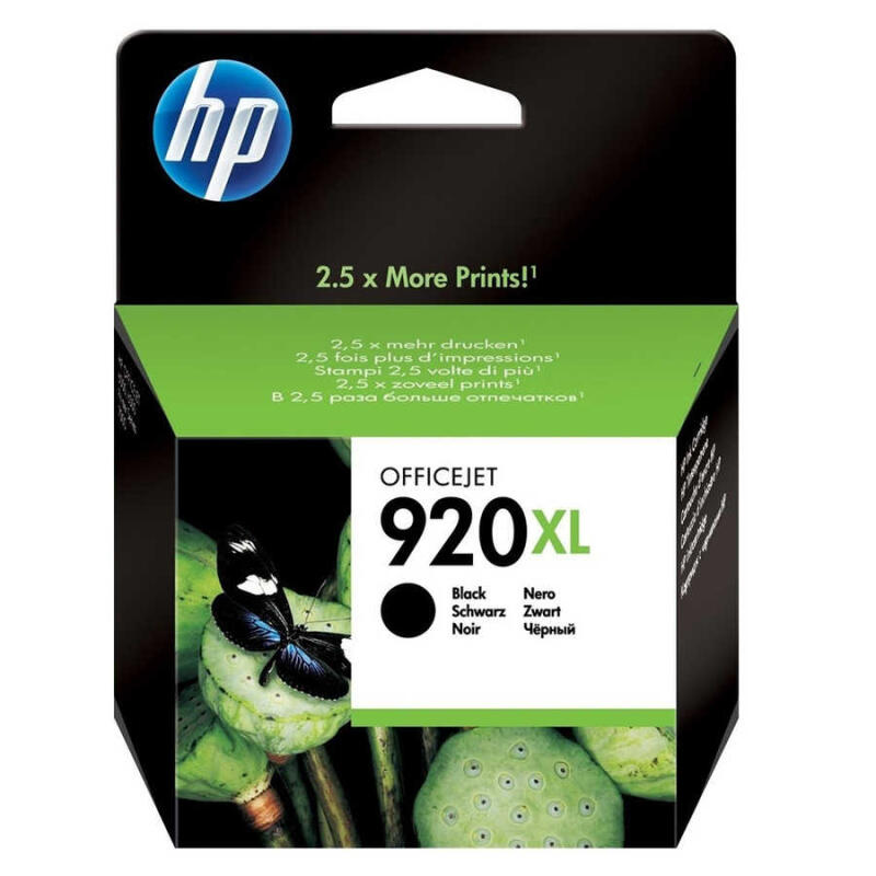 Hp 920Xl-Cd975A Siyah Orijinal Kartuş
