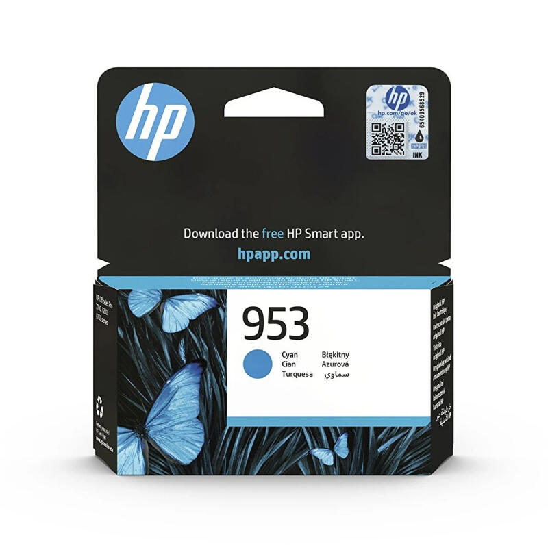 Hp 953-F6U12Ae Mavi Orijinal Kartuş