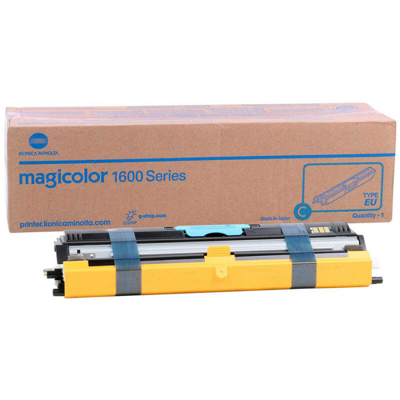Konica Minolta Magicolor 1600W-A0V30Hh Mavi Orijinal Toner Yüksek Kapasiteli