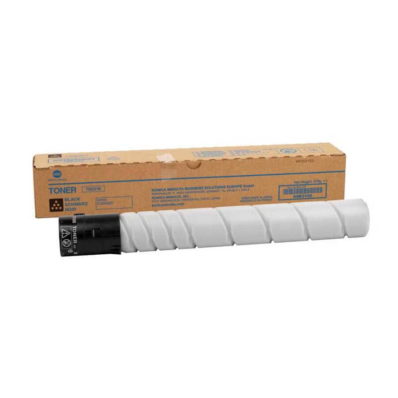 Konica Minolta Tn-221-A8K3150 Siyah Orijinal Fotokopi Toner