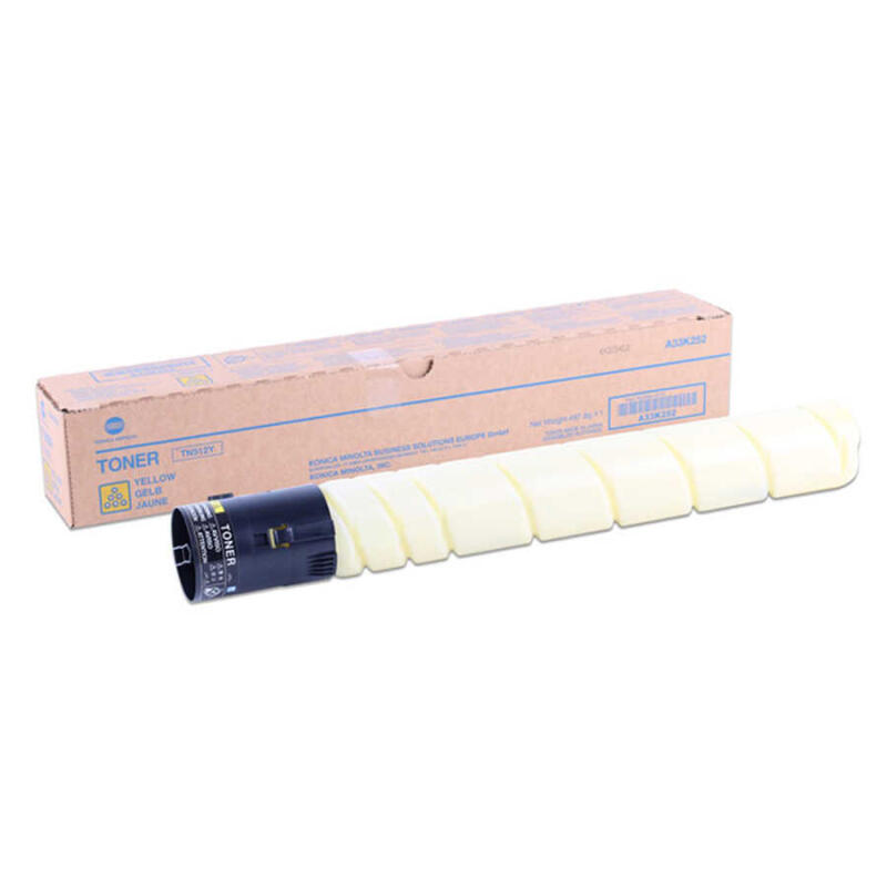 Konica Minolta Tn-512-A33K252 Sarı Orijinal Fotokopi Toner