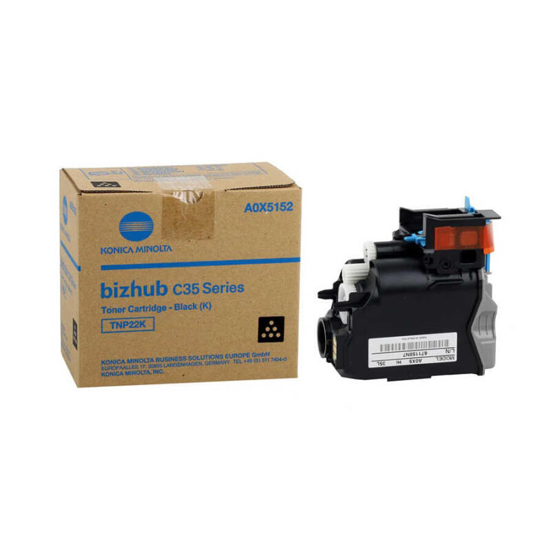 Konica Minolta Tnp-22-A0X5152 Siyah Orijinal Fotokopi Toner