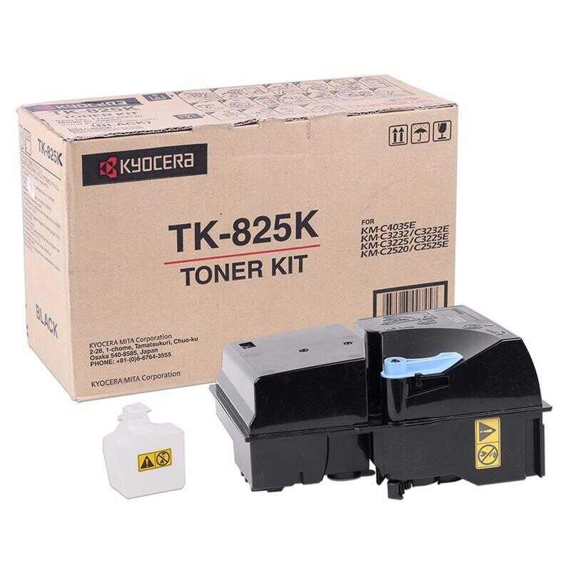 Kyocera Tk-825-1T02Fz0Eu0 Siyah Orijinal Fotokopi Toneri