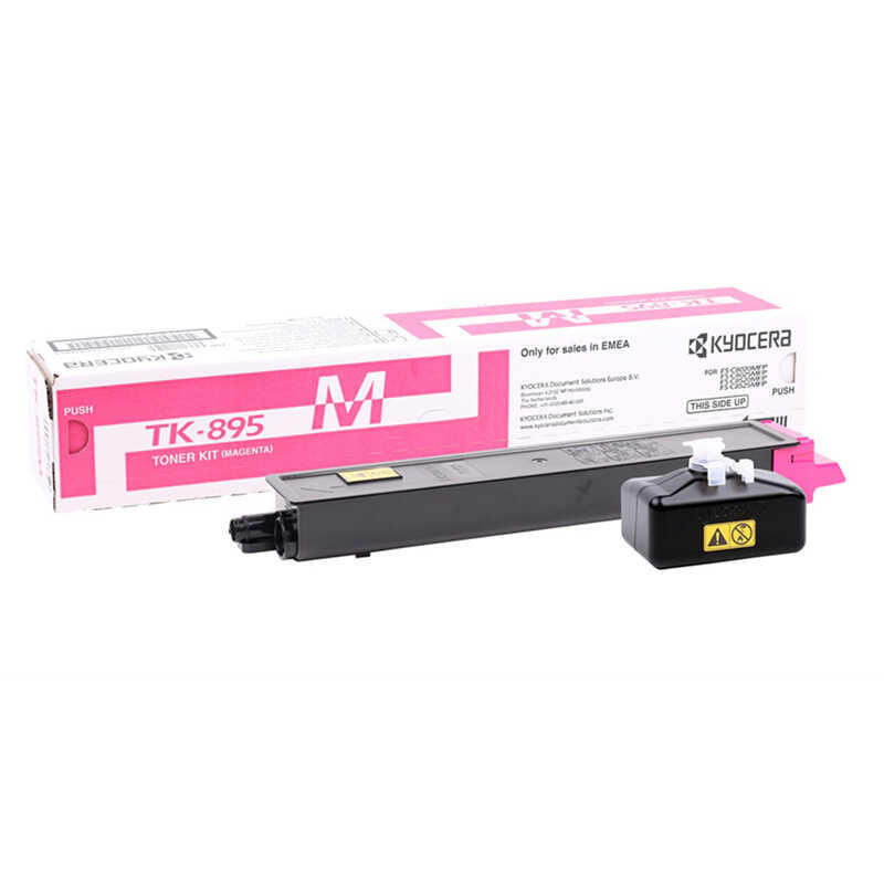 Kyocera Tk-895-1T02K0Bnl0 Kırmızı Orijinal Toner