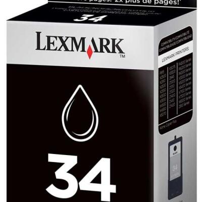 Lexmark 34-18C0034E Siyah Orjinal Kartuş