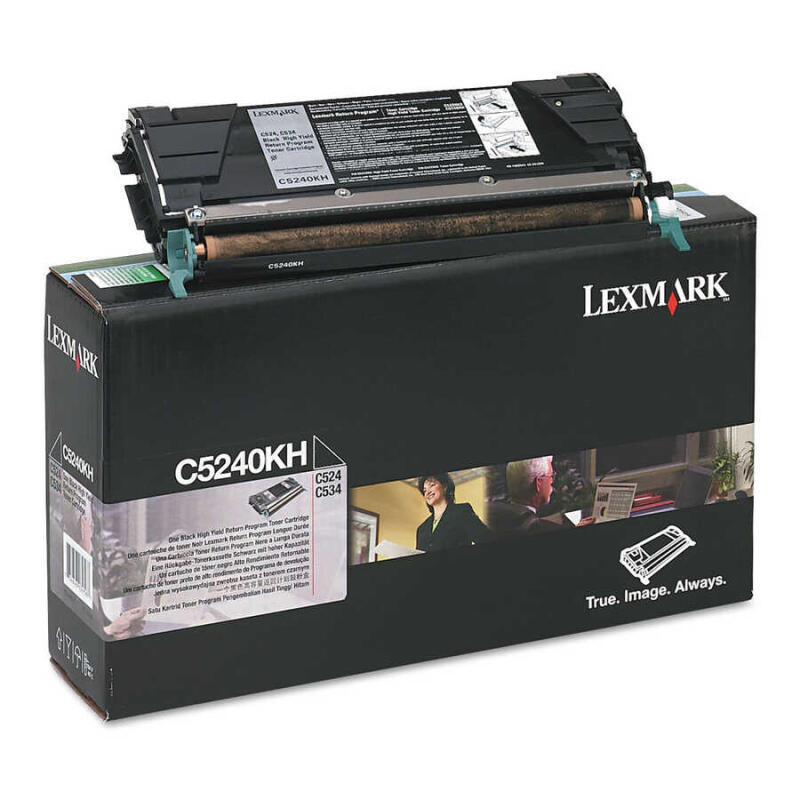Lexmark C524-C5240Kh Siyah Orijinal Toner Yüksek Kapasiteli