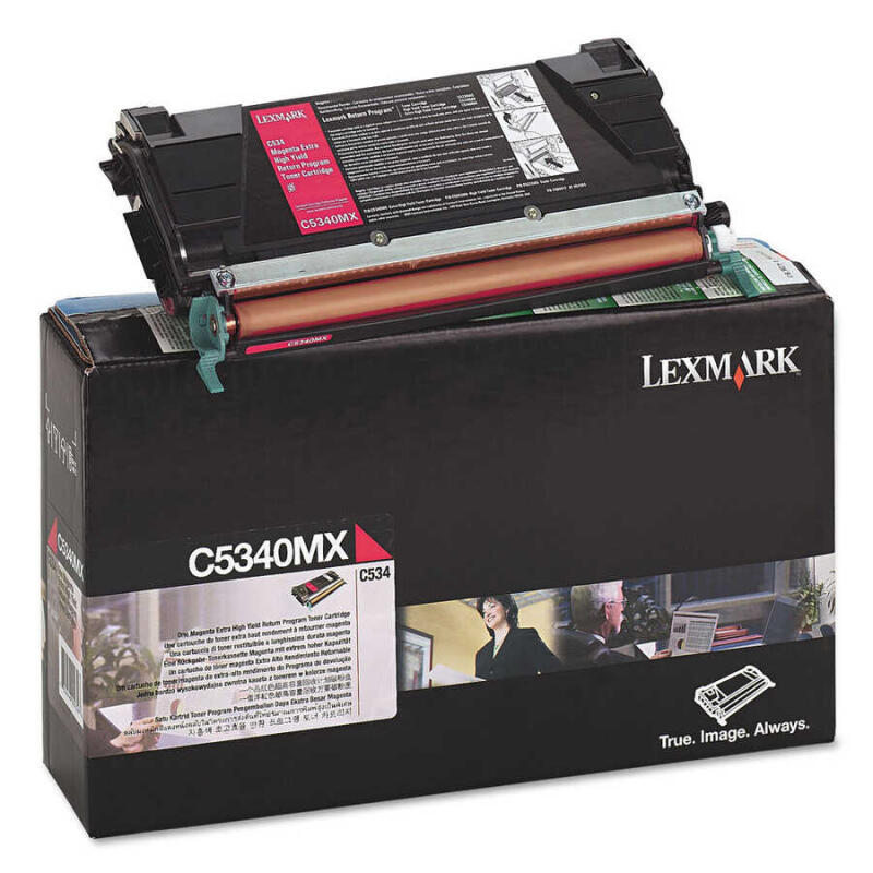 Lexmark C534-C5340Mx Kırmızı Orijinal Toner Extra Yüksek Kapasiteli