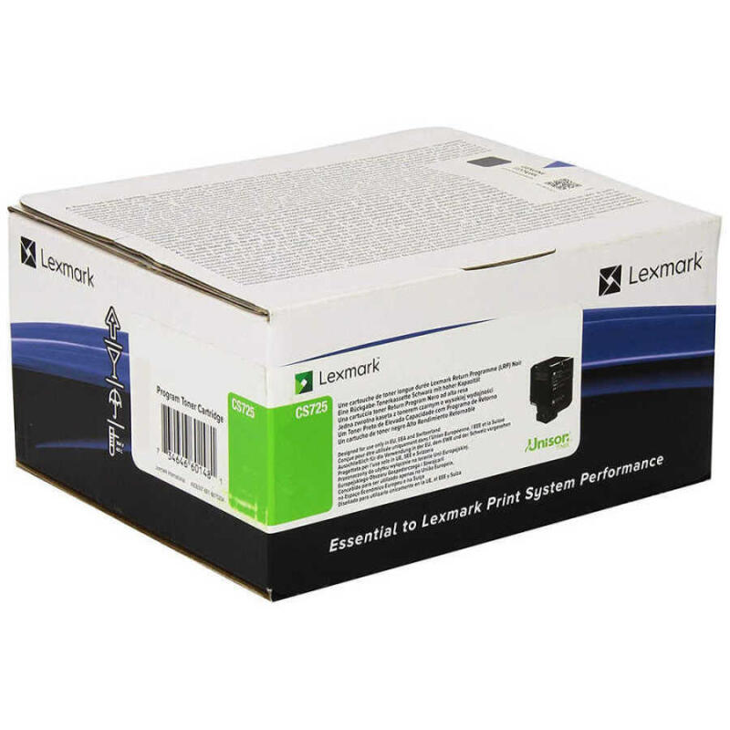 Lexmark Cs725-74C5Hc0 Mavi Orijinal Toner Extra Yüksek Kapasiteli