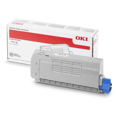 Oki C710-44318621 Sarı Orijinal Toner