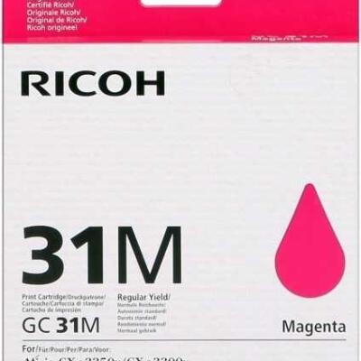 Ricoh Aficio Gc-31M Kırmızı Orjinal Kartuş