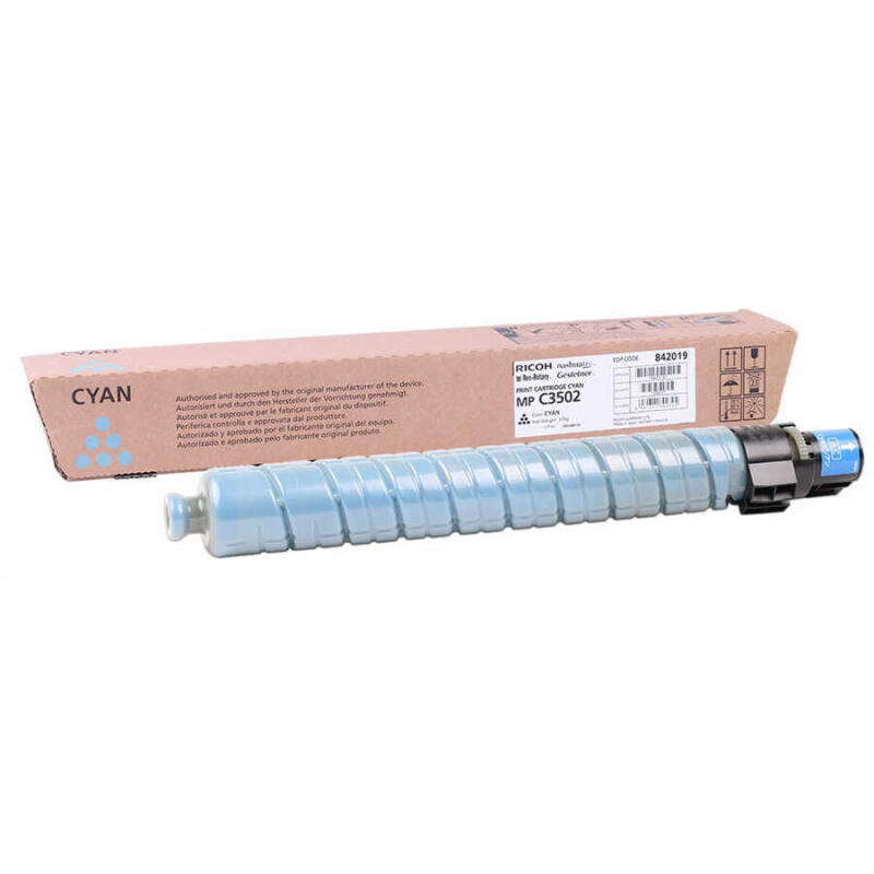 Ricoh Aficio Mp-C3002 Mavi Orijinal Fotokopi Toner