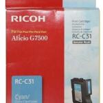 Ricoh Aficio Rc-C31 Mavi Orjinal Kartuş