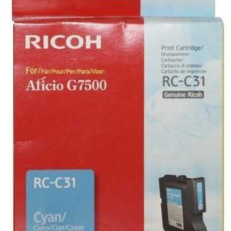 Ricoh Aficio Rc-C31 Mavi Orjinal Kartuş