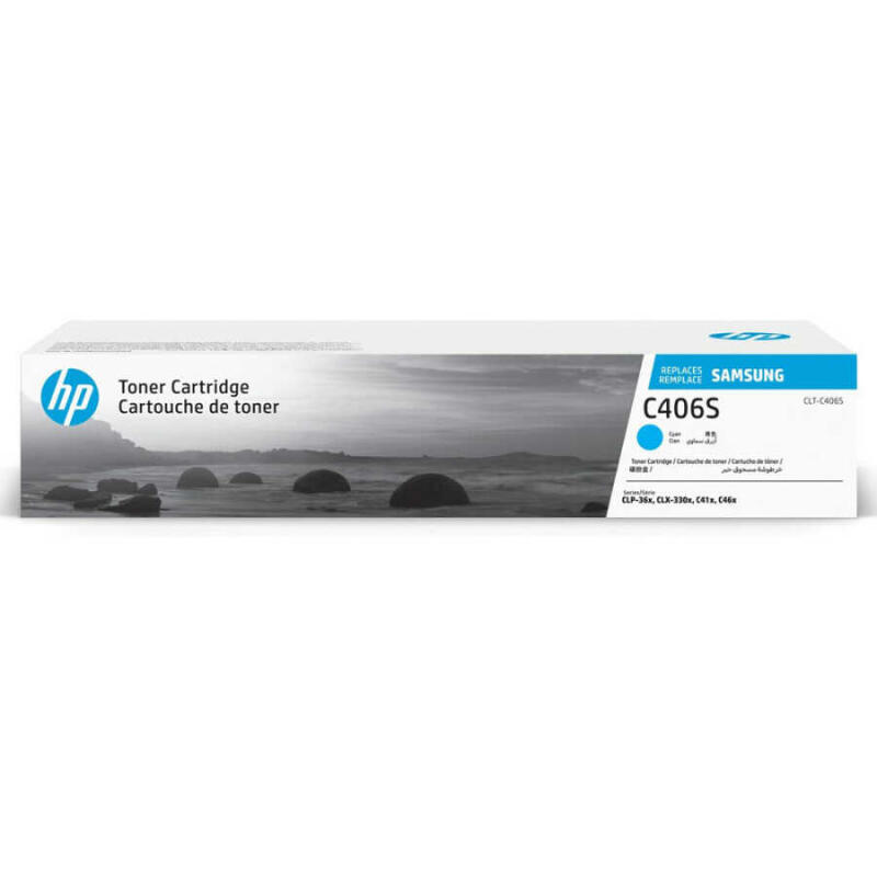 Samsung Clt-C406S-Hp St988A Mavi Orijinal Toner