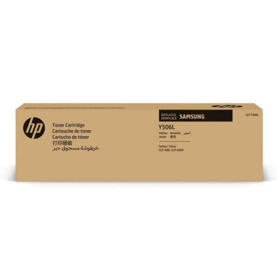 Samsung Clt-Y506L-Hp Su519A Sarı Orijinal Toner Yüksek Kapasiteli