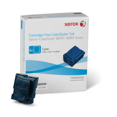 Xerox Colorqube 8870-108R00958 Mavi Orijinal Katı Mürekkep 6Lı