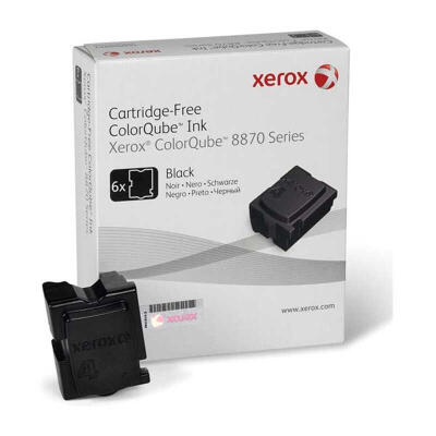 Xerox Colorqube 8870-108R00961 Siyah Orijinal Katı Mürekkep 6Lı