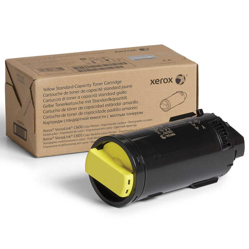 Xerox Versalink C600-106R03910 Sarı Orijinal Toner
